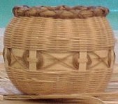 Cherokee Single Wall Button Basket
